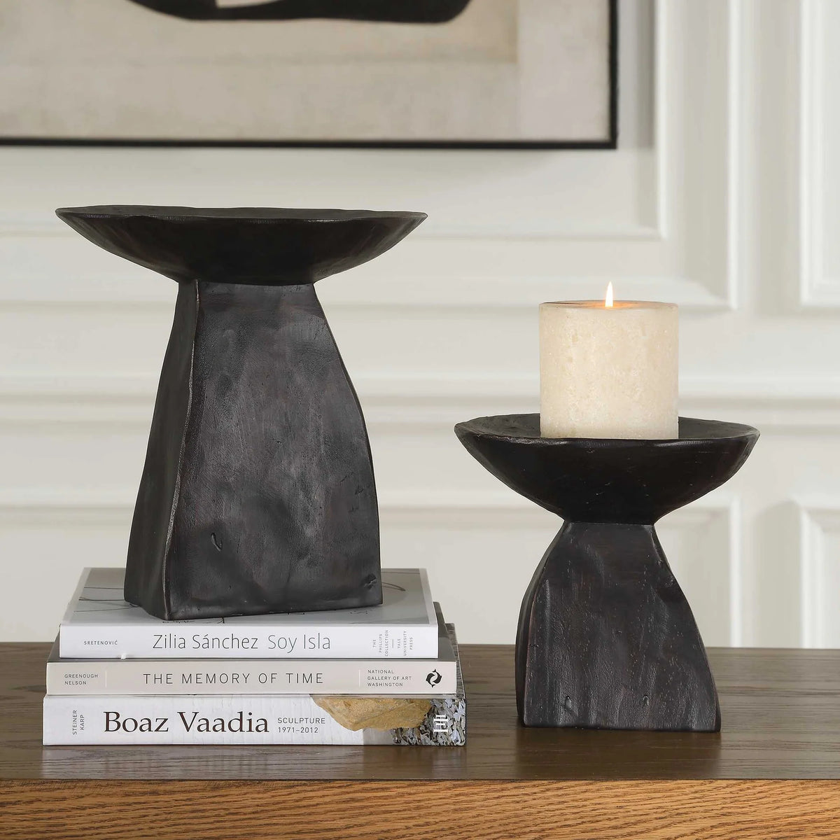 Pedestal Bowls, Set of 2