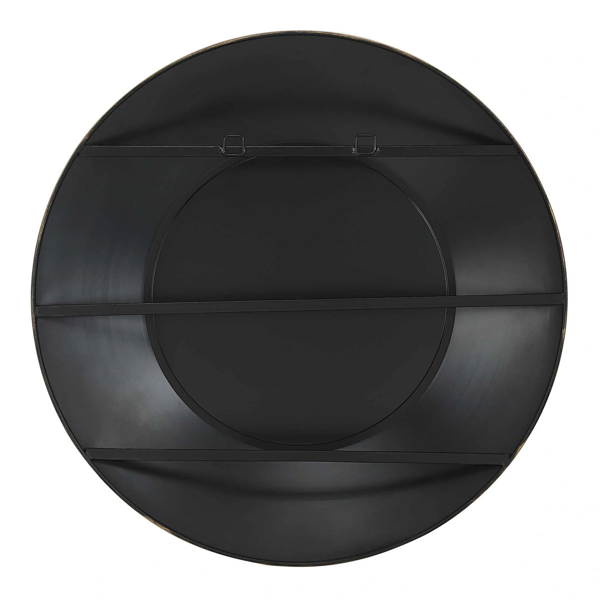 Round Gold Mirror