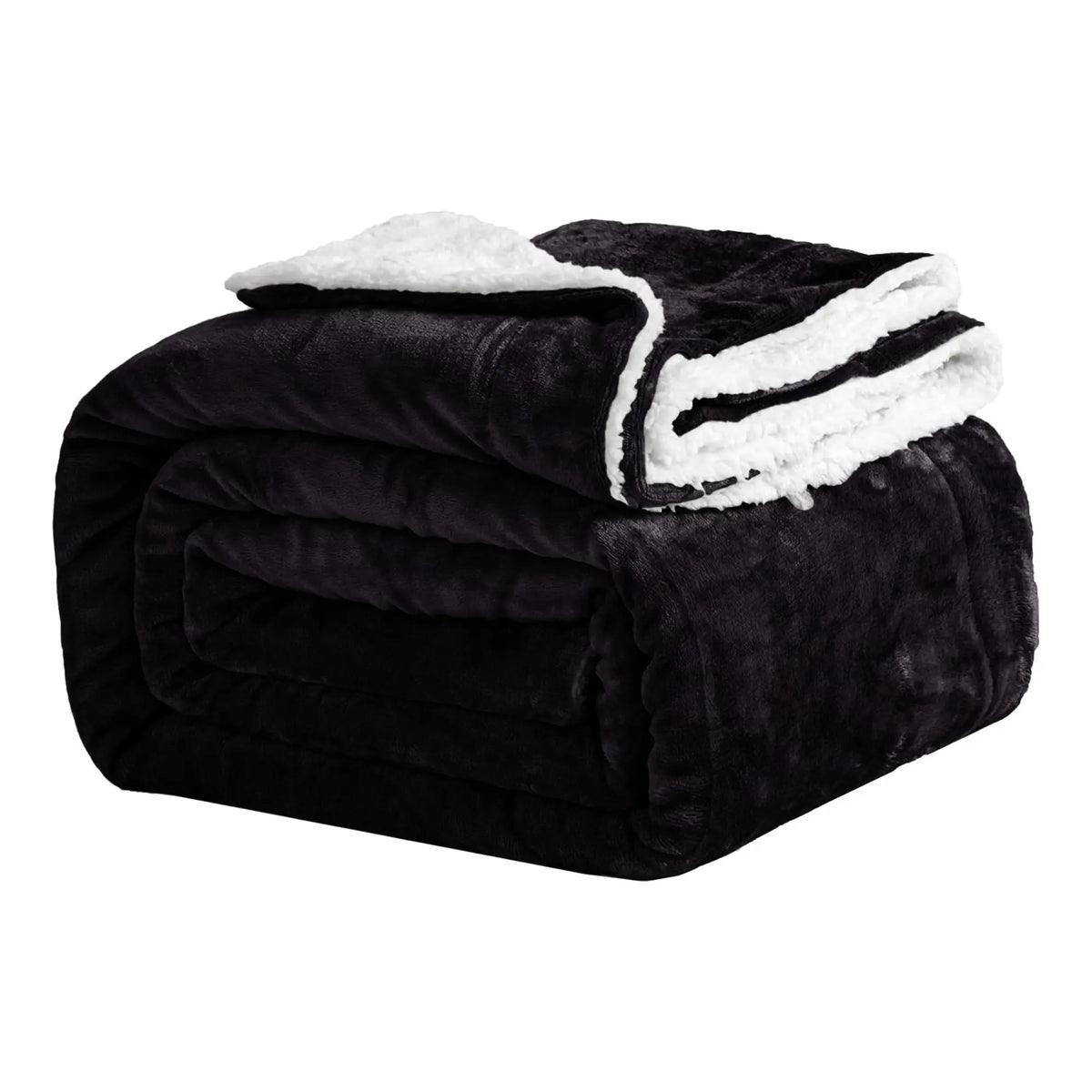 Imperial Homeware Sherpa Fleece Blanket, Dual-Layer 230 GSM Fleece and 180 GSM Sherpa, Warm Lightweight Throw for Bed, Sofa or Travel, Breathable Durable, King Queen Twin Throw Sizes, Easy Care