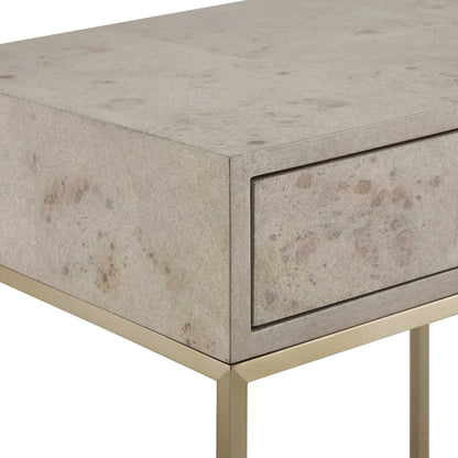 Light Washed Maple Side Table