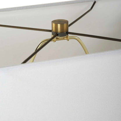Basalt Black Stone Table Lamp