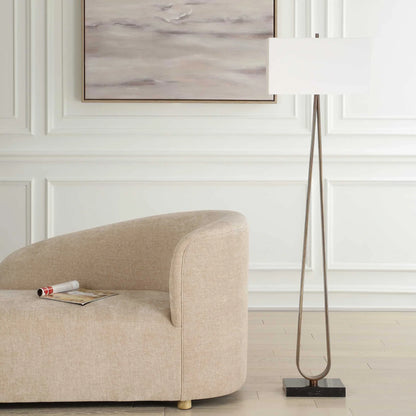 Minimalist Bronze Floor Lamp