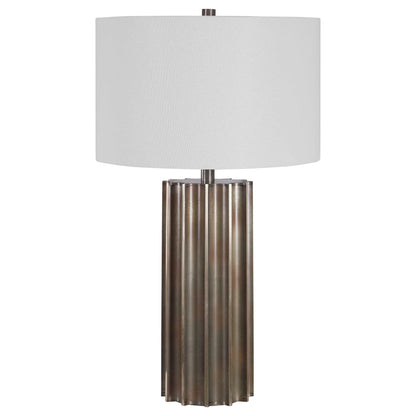 Gun Metal Table Lamp