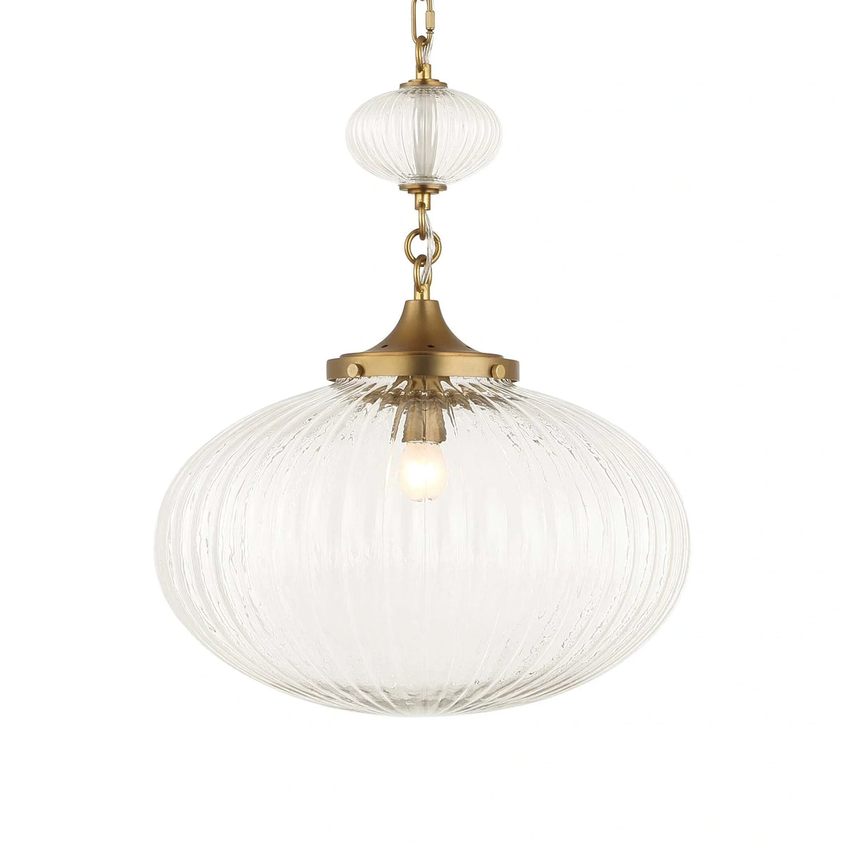 1 Light Glass Shade Pendant
