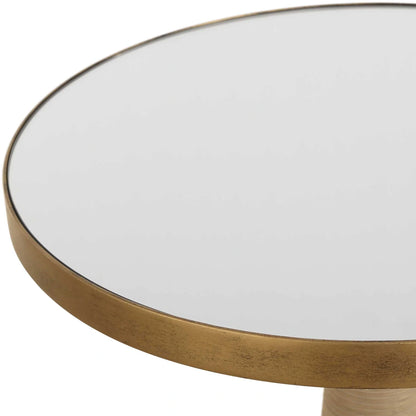 Brass Accent Table