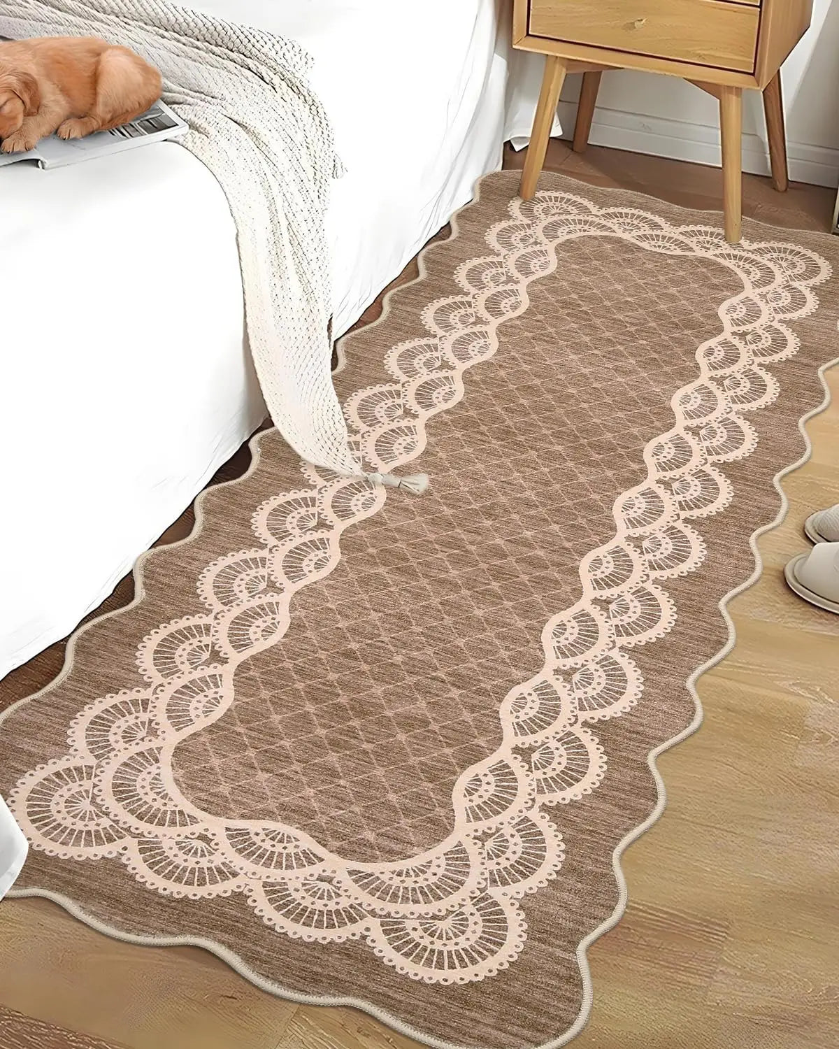 Garvee Home Decor 2x6 Camel Area Rug