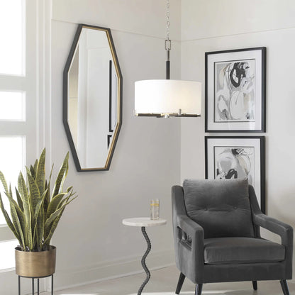 Gold Octagon Mirror