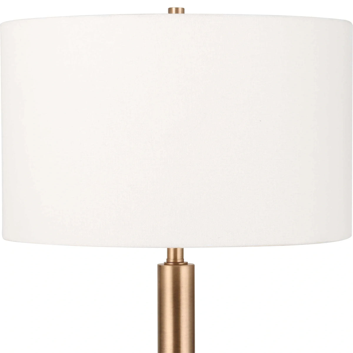 Satin Black Floor Lamp