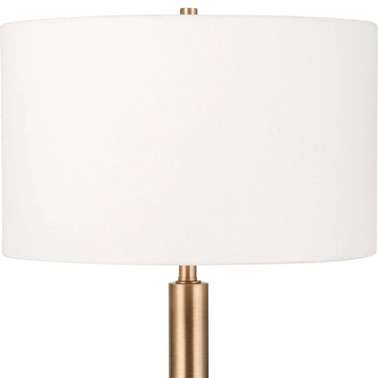 Satin Black Floor Lamp