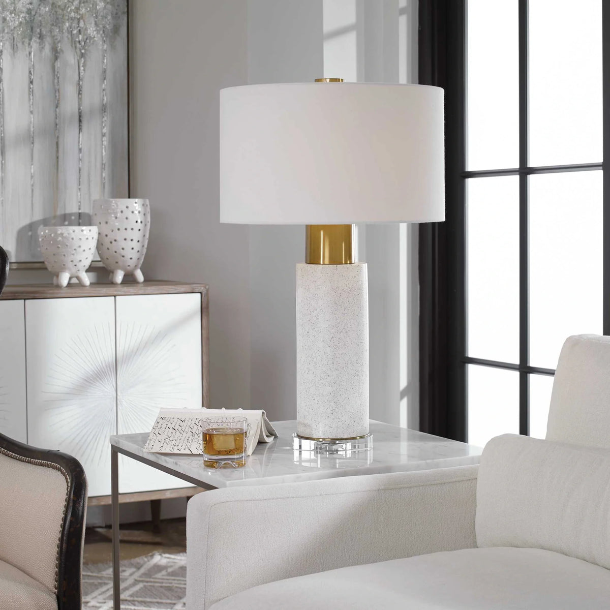 Concrete Table Lamp