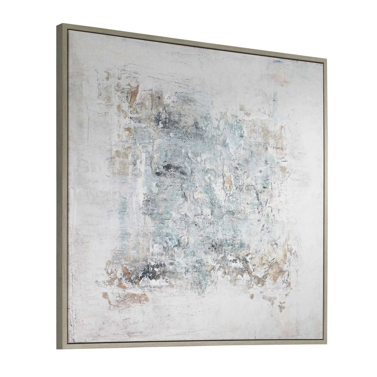Cool Toned Abstract Canvas