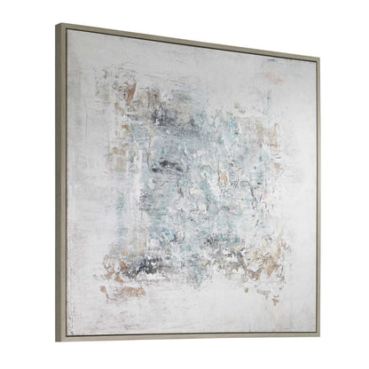 Cool Toned Abstract Canvas
