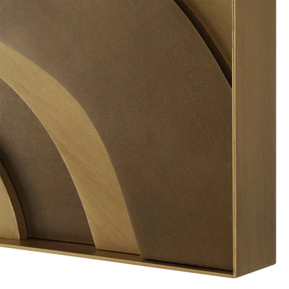 Sculptural Wood Wall Decor, Set of 2
