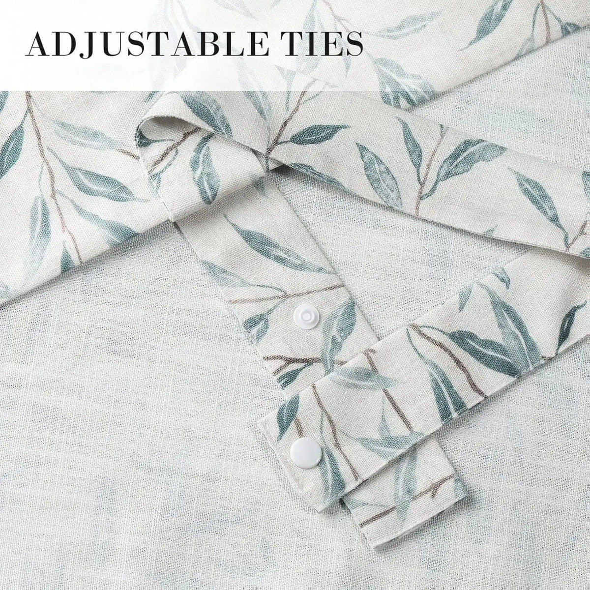 Vogol Adjustable Tie-Up Valance