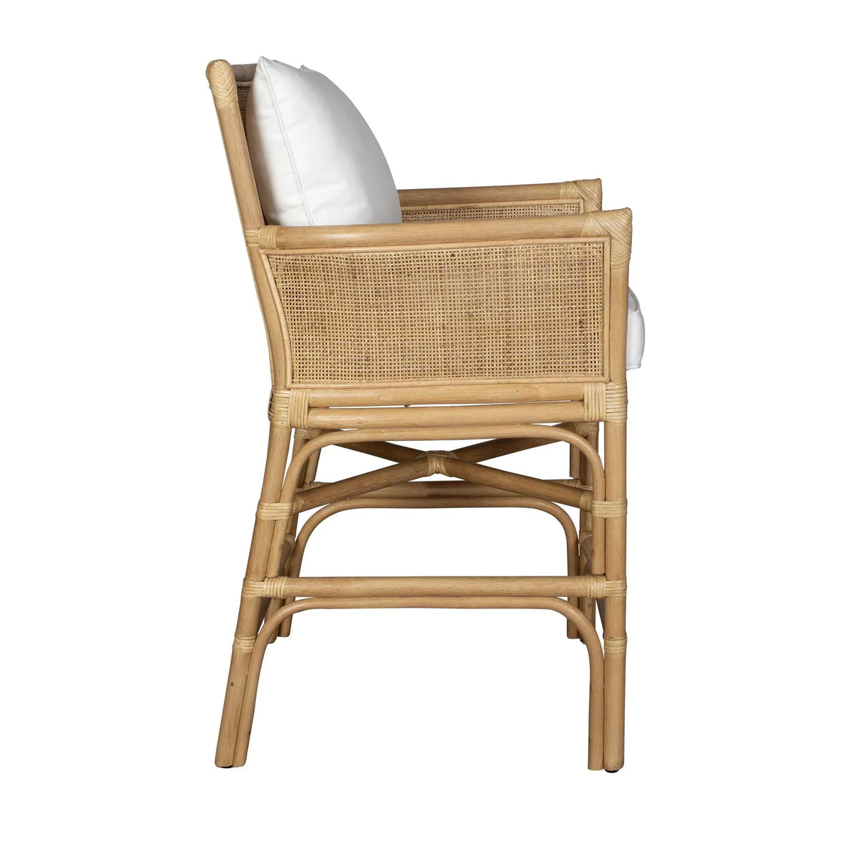 Woven Rattan Counter Stool