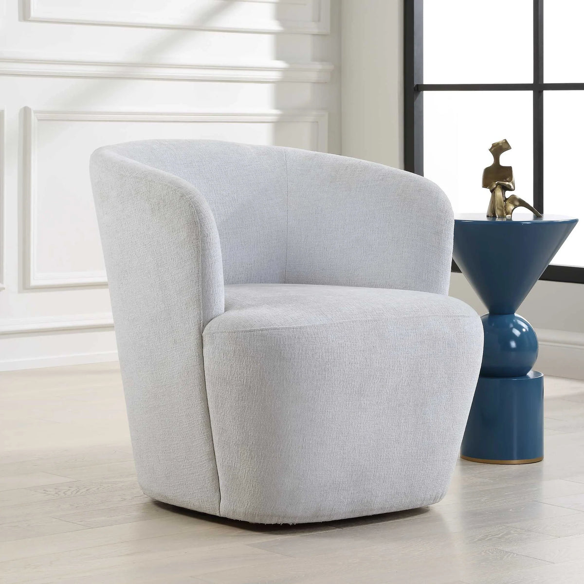 Barrel Swivel Chair