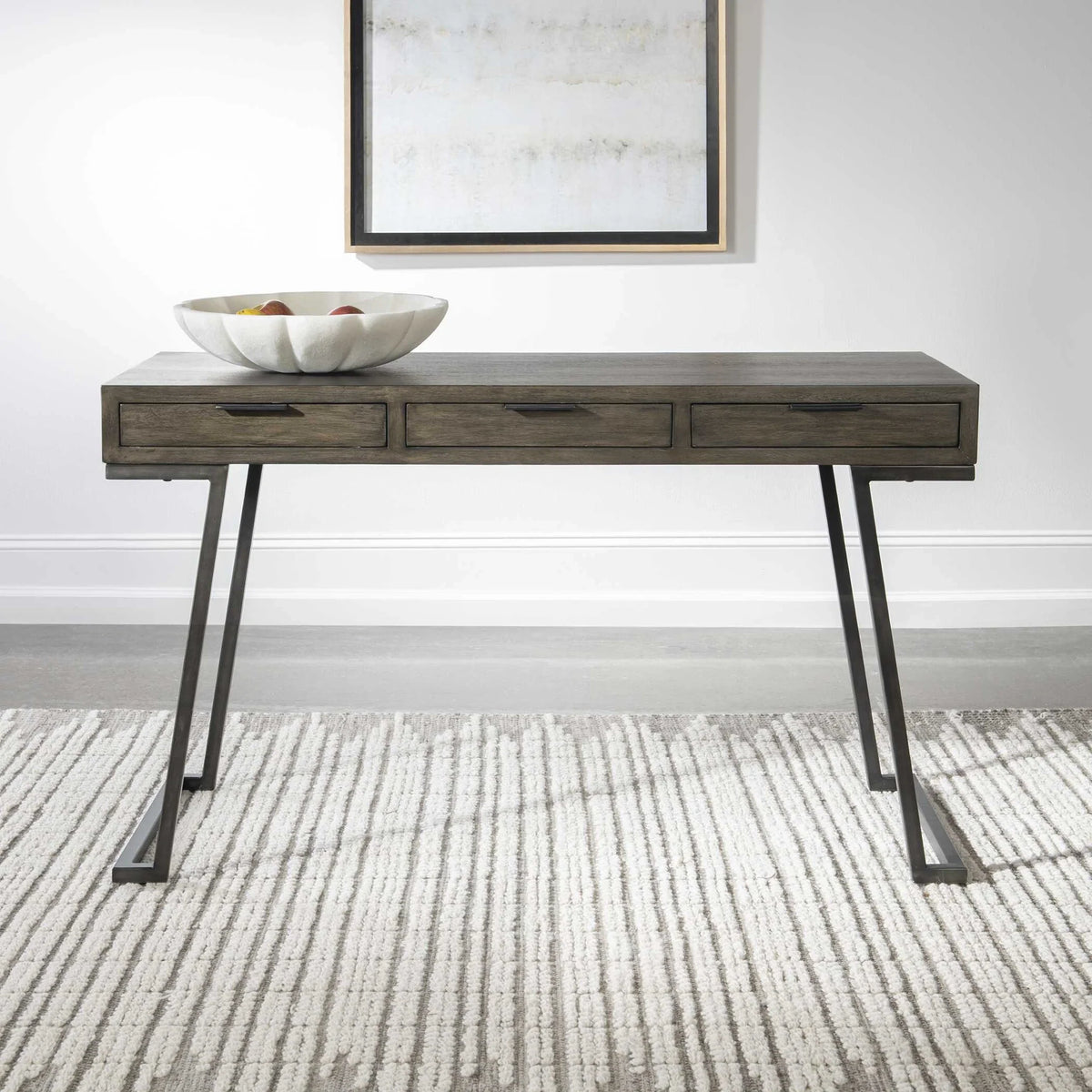 Natural Wood Desk