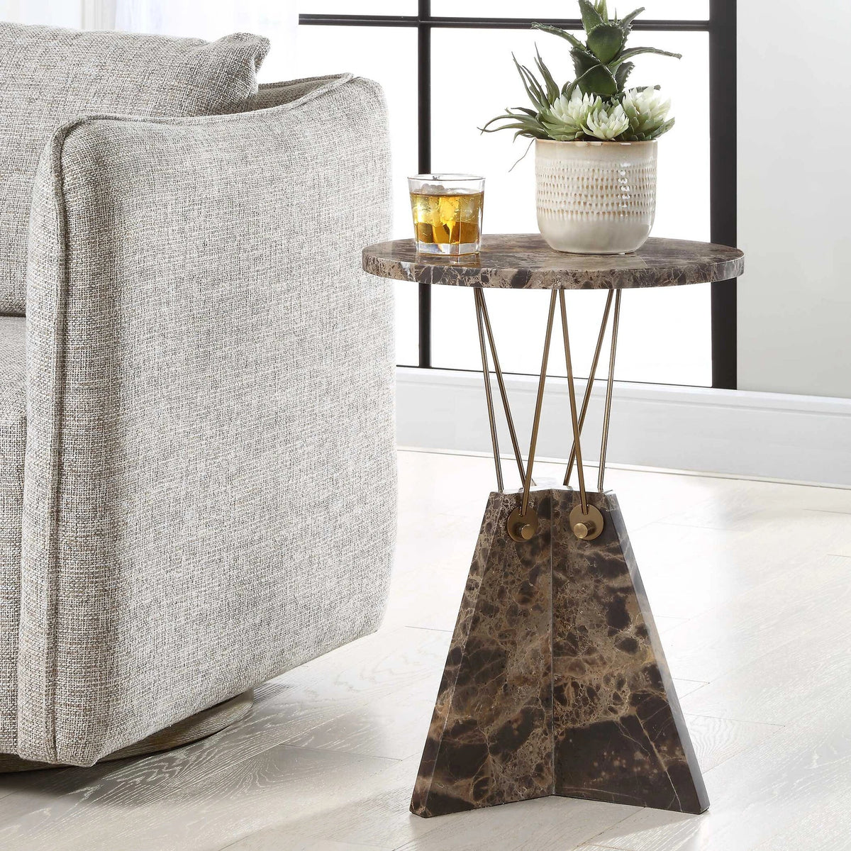 Marble Accent Table