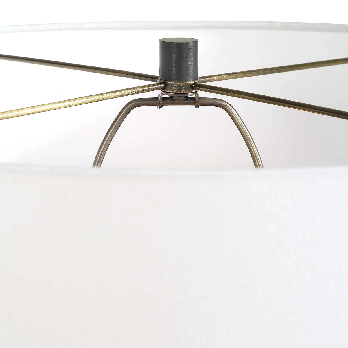 Rust Brown Ceramic Table Lamp