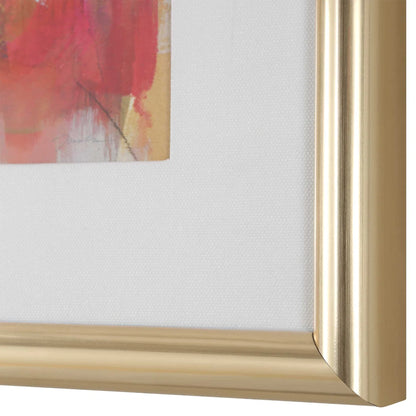 Floral Abstract Prints, Set of 6