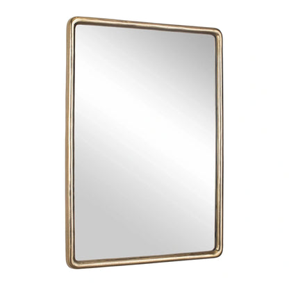 Indoor-Outdoor Brass Mirror