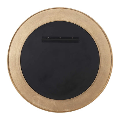 Antique Brass Round Mirror