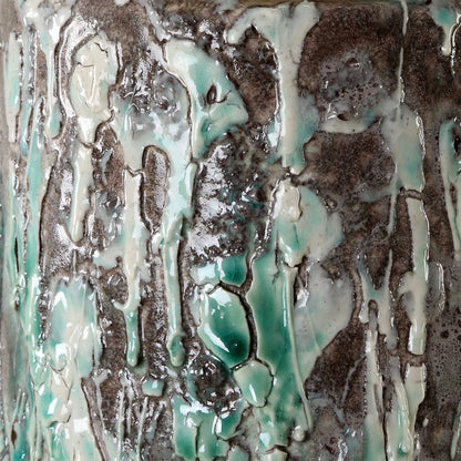 Ivory Teal Table Lamp
