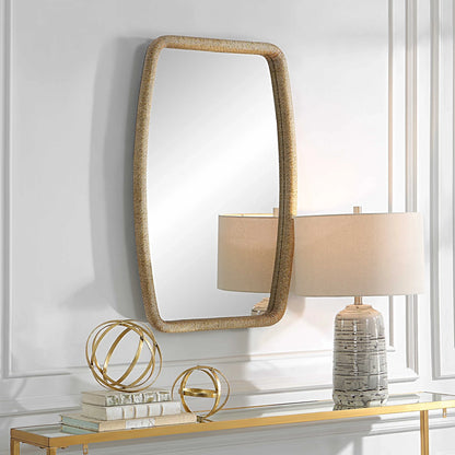 Rattan Mirror