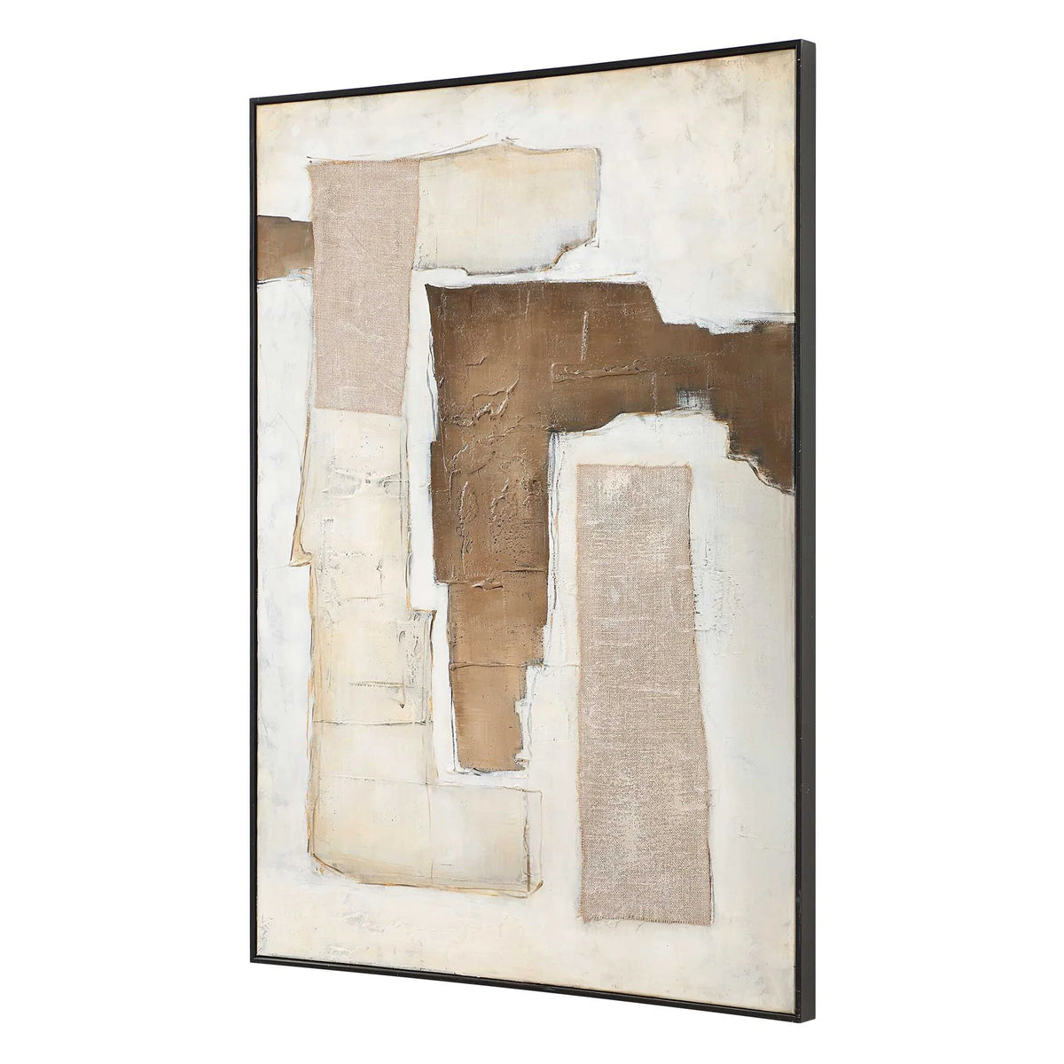 Abstract Mixed Media Canvas