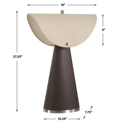 Brown Modern Table Lamp