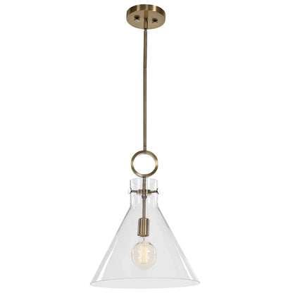 Funnel Glass Pendant Light