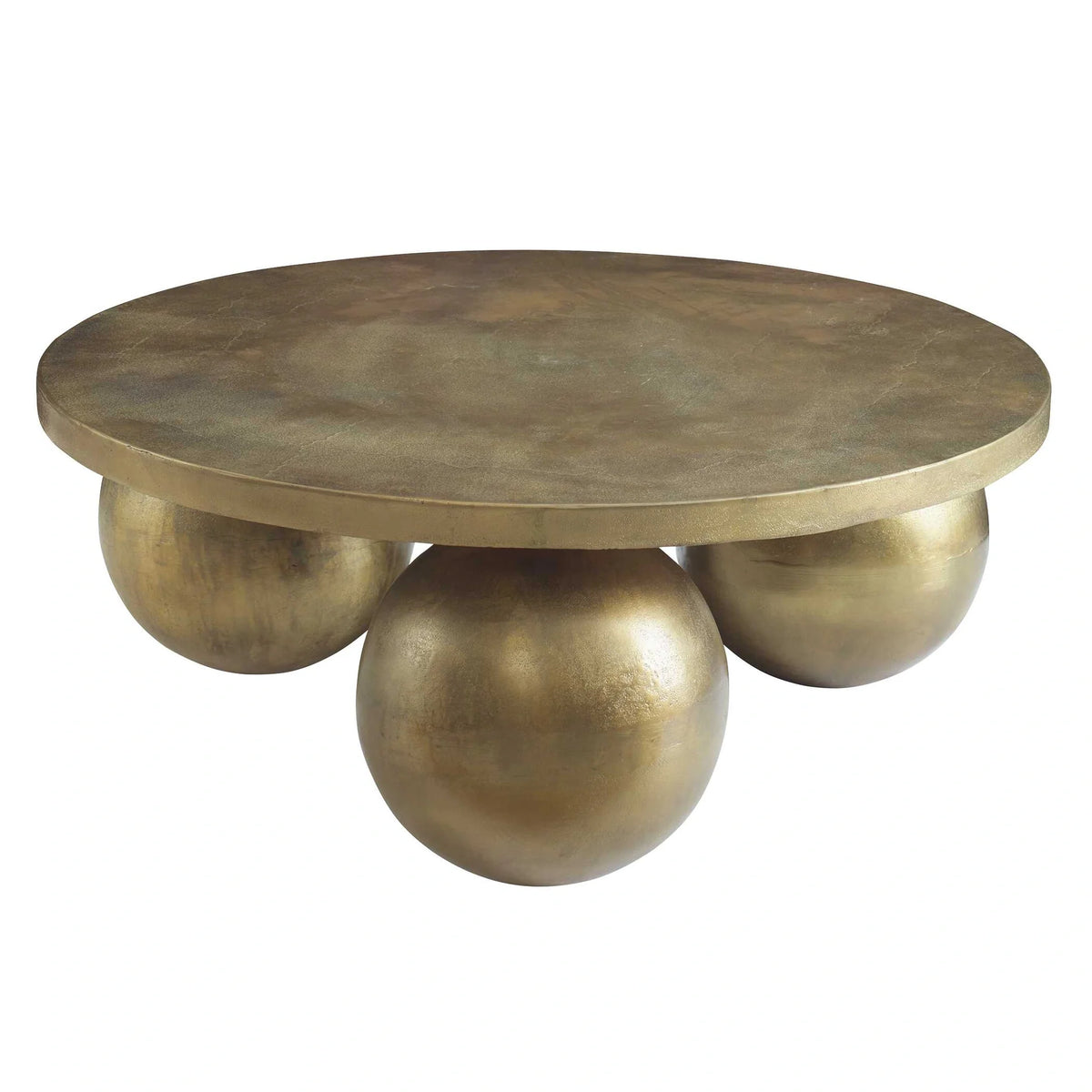 Antique Brass Coffee Table