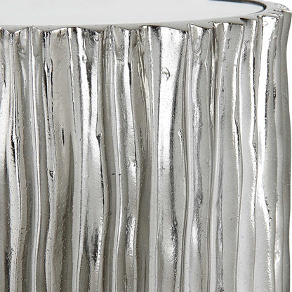 Modern Nickel Drink Table