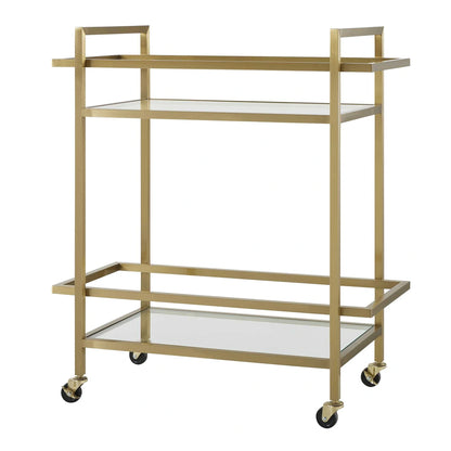 Brass Bar Cart