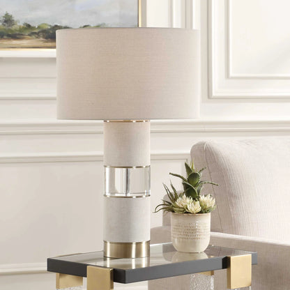 Linen Table Lamp