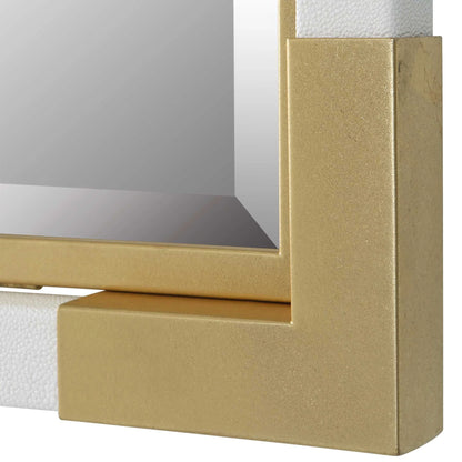 White & Gold Mirror