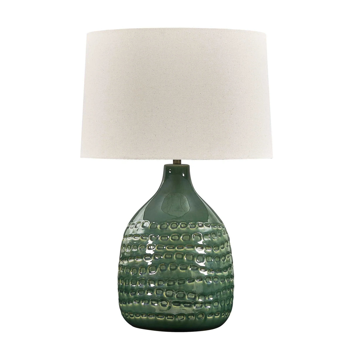 Green Glaze Table Lamp
