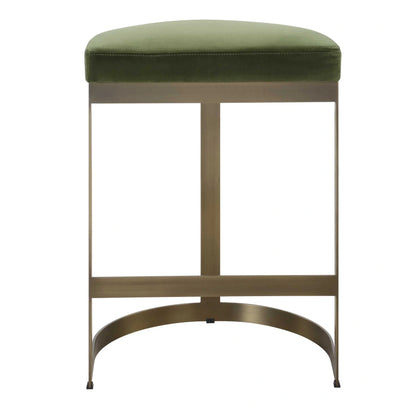 Brass Iron Counter Stool