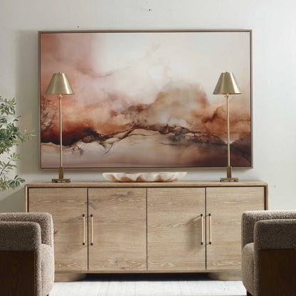 Framed Abstract Canvas Art