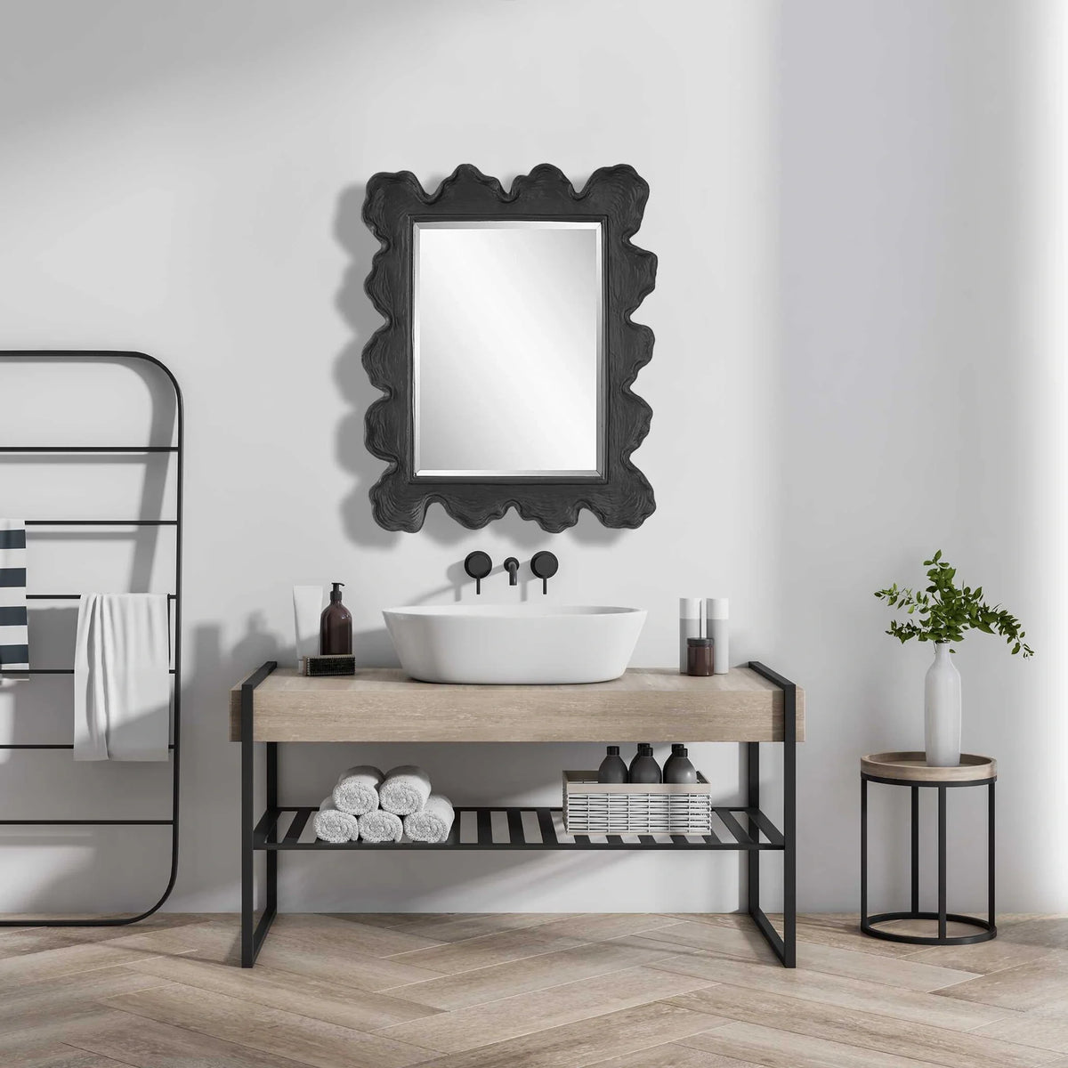 Organic Coral-Inspired Mirror