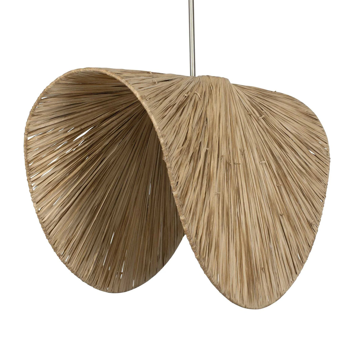 1 Light Raffia Pendant