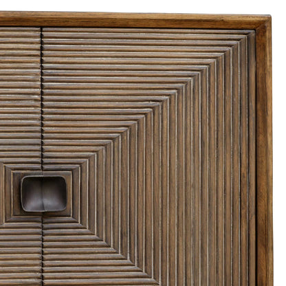 2 Door Wood Cabinet