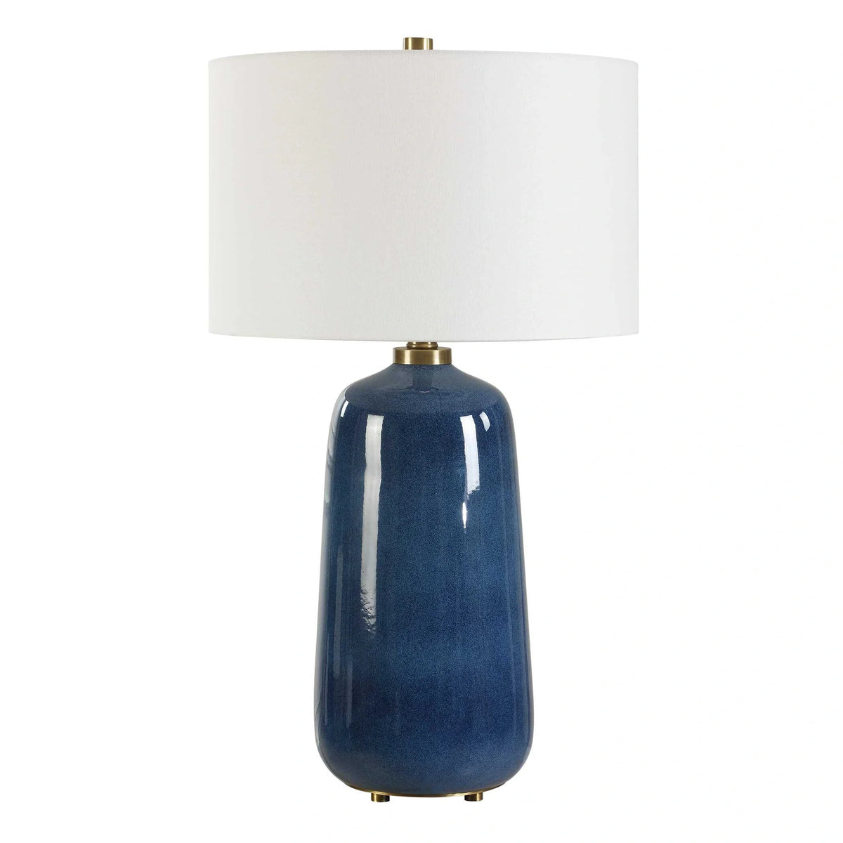Blue Glaze Table Lamp