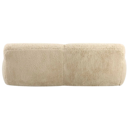 Rounded Sheepskin Sofa