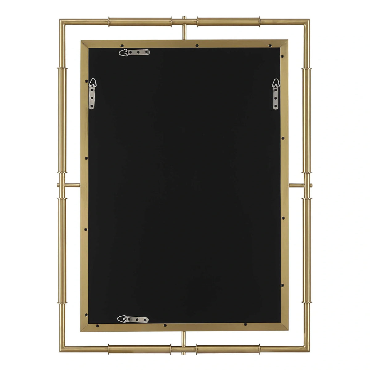 Rectangle Brass Mirror