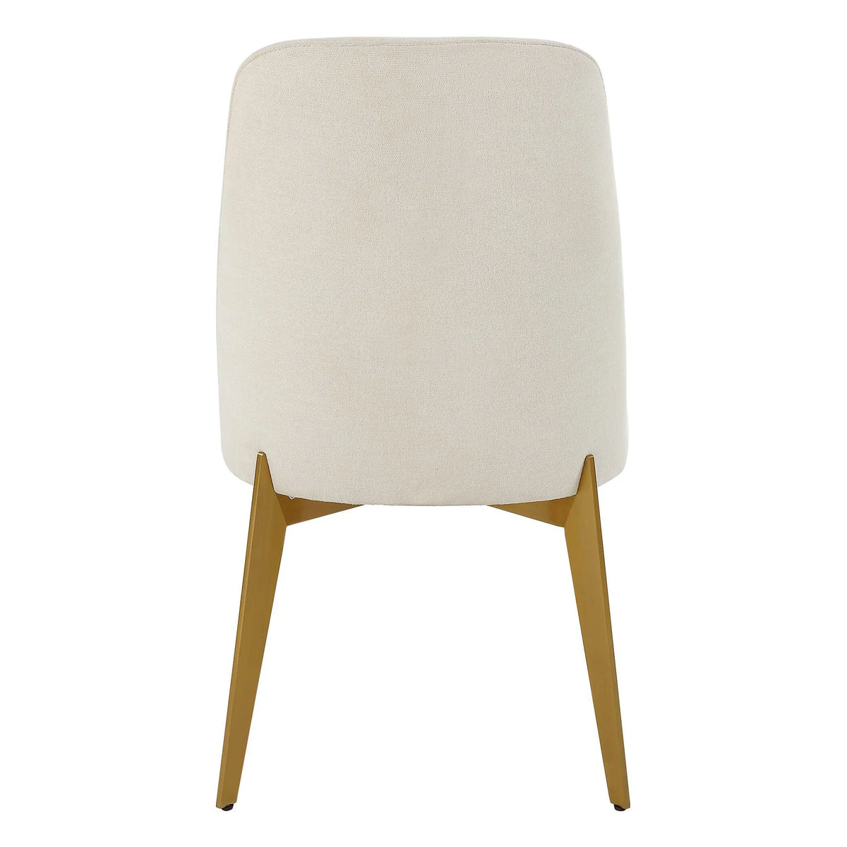Off White Fabric Dining Chair