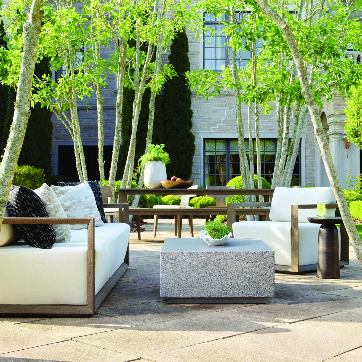 Outdoor Sculptural Sofa
