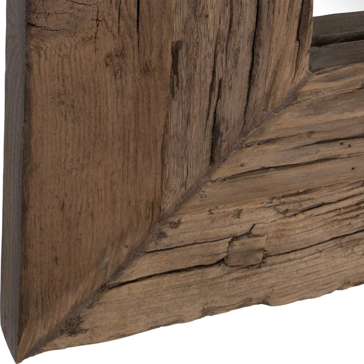 Large Reclaimed Pine Mirror