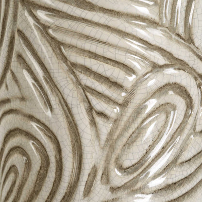 Swirl Earth Tone Vases Set/2