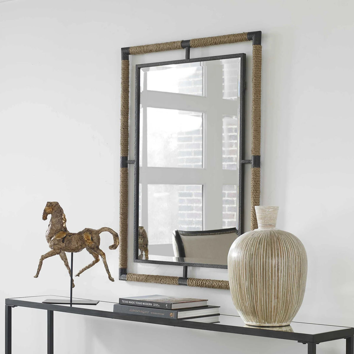 Iron & Rope Mirror